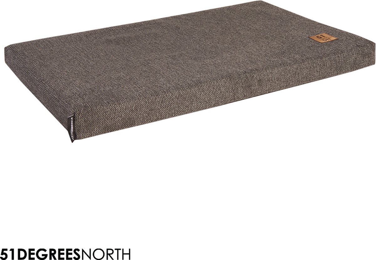 51DegreesNorth Mattress Como Graphite XL 104 x 68 x 5 cm - Hond
