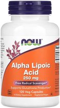 Alpha Lipoic Acid 250mg Now Foods 120v-caps