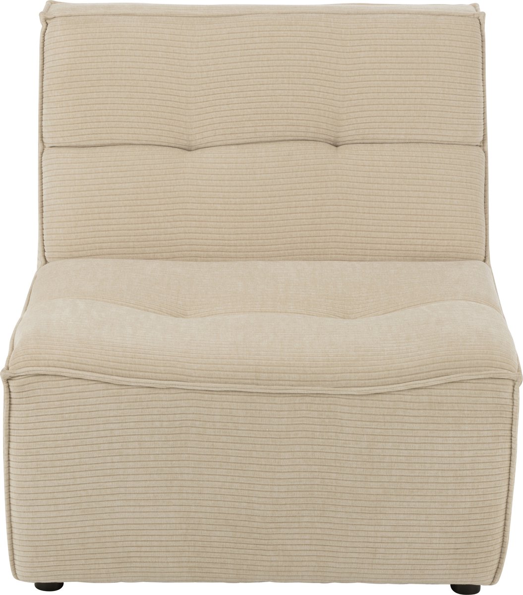 J-Line sofa grid - populierenhout/schuim - beige