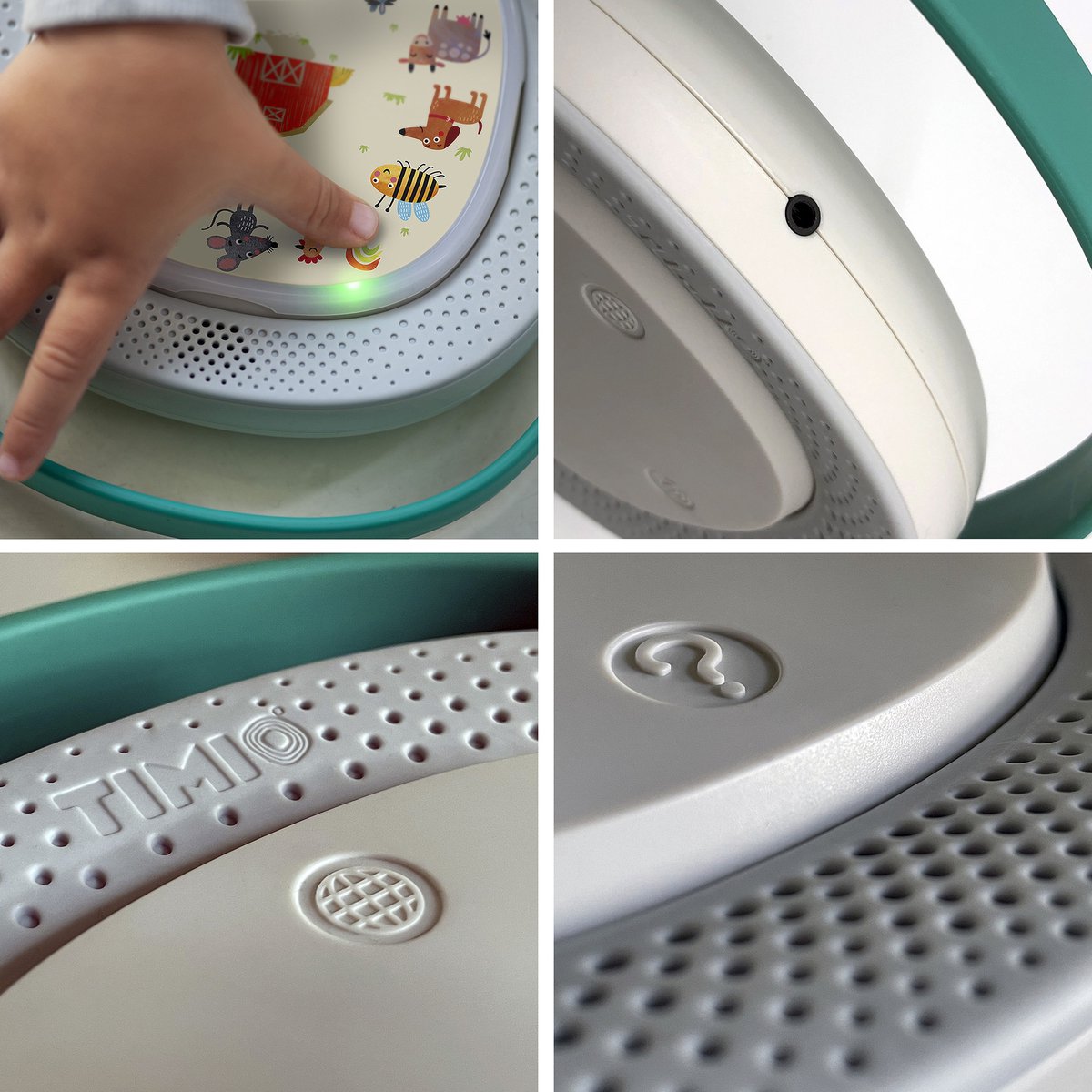 TIMIO Player Starter Kit + 5 Discs – Model 2024 - Batterijen | Kinderliedjes, Verhaaltjes & Quizvragen | Leert Letters, Kleuren, Getallen, Dieren | 8 Talen (NL/FR/EN/DE...) — afbeelding 3