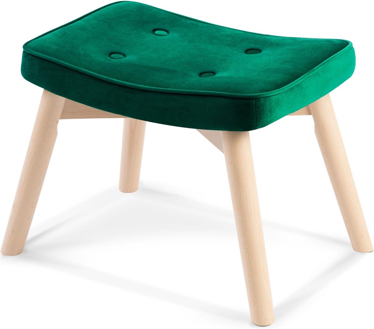 Voetenbank voor de Norse Sofotel fauteuil - donkergroen