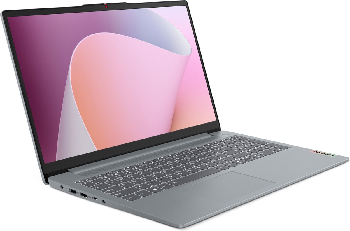 Lenovo IdeaPad Slim 3 15AMN8 AMD Ryzen™ 5 7520U Laptop 39,6 cm (15.6") Full HD 16 GB LPDDR5-SDRAM 512 GB SSD Wi-Fi 6 (802.11ax) Windows 11 Home Engels Grijs thumbnail 3