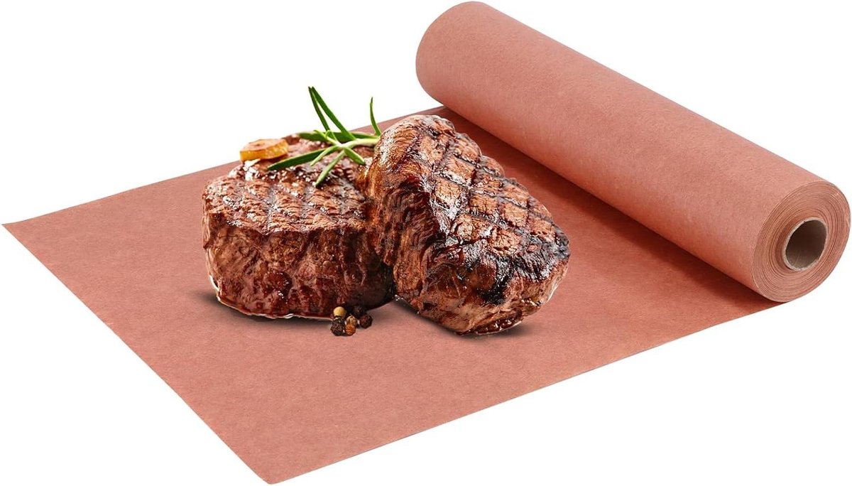 30 x 30 cm roze bakpapier ongebleekte rol voor keuken stoom en luchtfriteuse