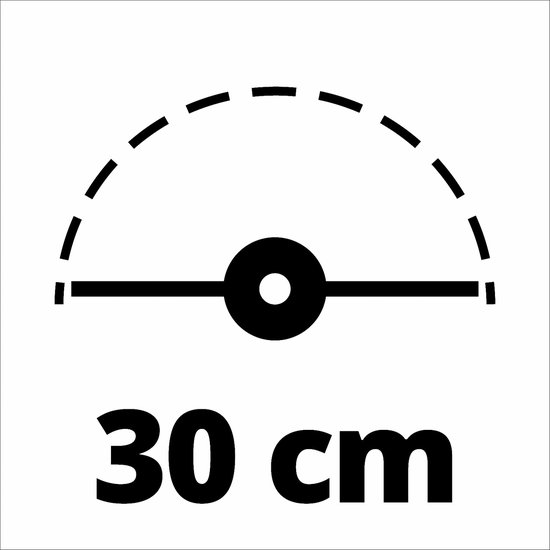 Einhell Elektrische Grastrimmer GC-ET 4530 Set - 450 W - Maaidiameter: 30 cm - Telescopische steel - Motorkop -90° en +90° verstelbaar - Incl. 3x draadspoelen van Einhell — afbeelding 5