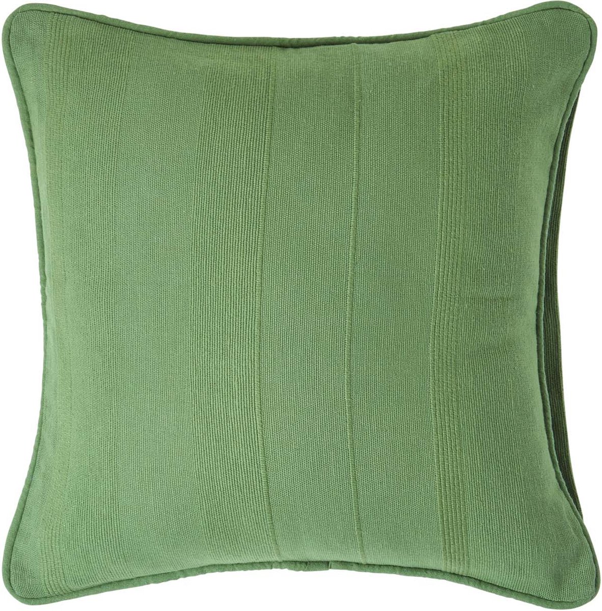 Homescapes Rajput katoenen kussenhoes, olijfgroen, 60 x 60 cm