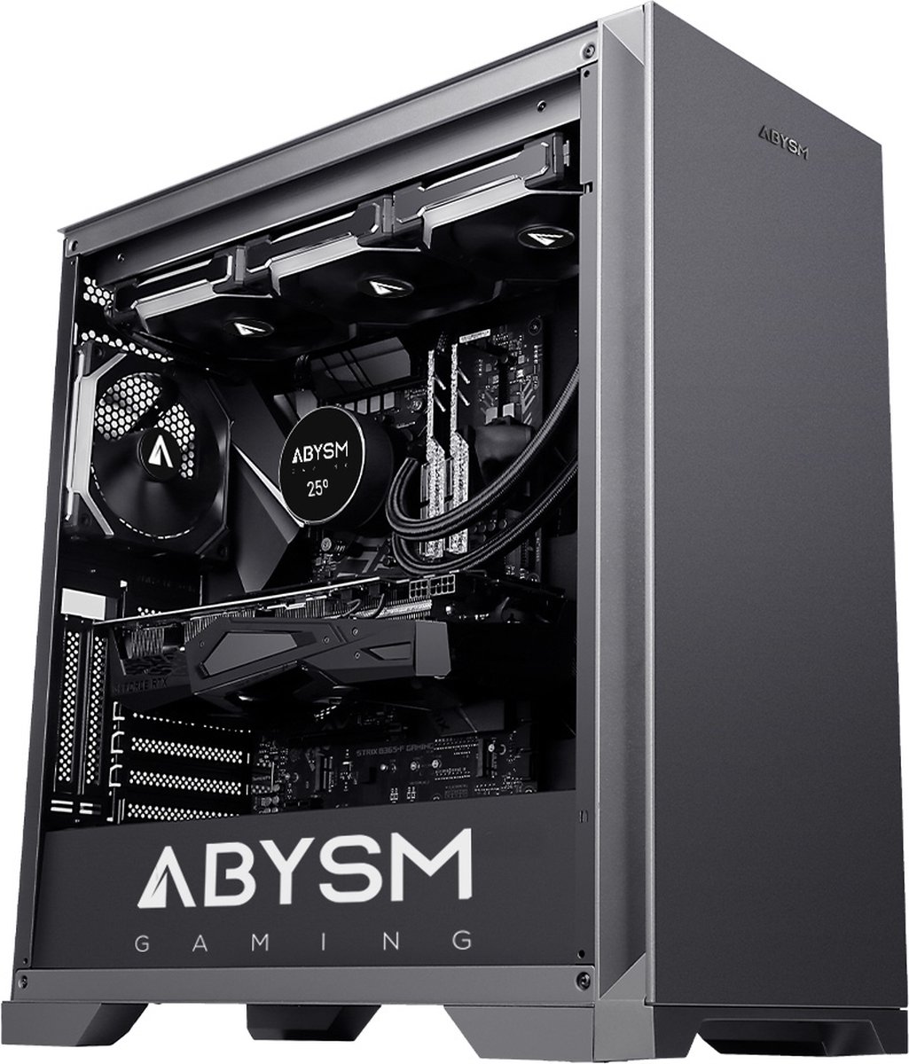 Abysm Danube Mura Pro Tower Zwart behuizing - afbeelding 3