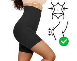 RENALUX - Corrigerend Ondergoed Dames - Corrigerend Broekje Dames - Zwart - Maat L
