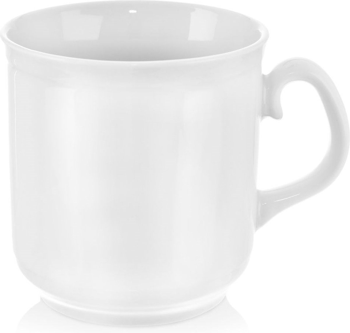 Mok Porselein Wit MONA 400 ml - Koffiemok - Theebeker - Koffie - Beker