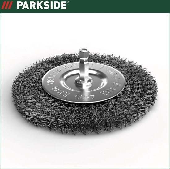 Metalen voegenborstel voor universele borstel Parkside PUB 500 A1 - LIDL IAN 308713 met lang handvat Onkruidborstel van Merkloos	 — afbeelding 3