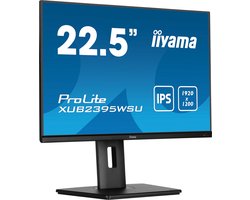 iiyama ProLite XUB2395WSU-B5 - 23 Inch - IPS - WUXGA - USB-hub - In hoogte verstelbaar
