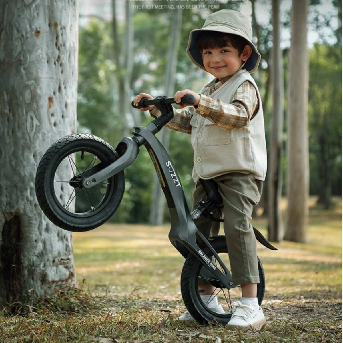 No Kinderloopfiets peuterloopfiets unisex 12 inch wielen. Loopfiets voor kinderen van 2-7 jaar loopfiets zonder pedalen verstelbaar zadel