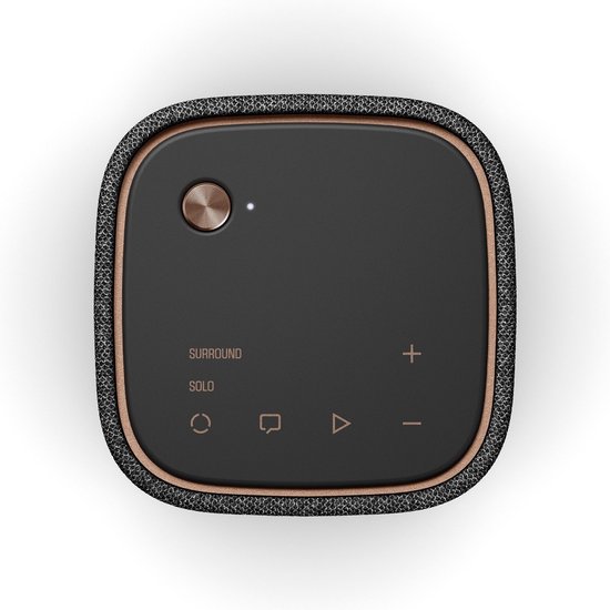 Yamaha TRUE X-SPEAKER 1A - Draadloze Luidspreker - Wifi en bluetooth - Stijlvol en compact - Donker Grijs — afbeelding 4