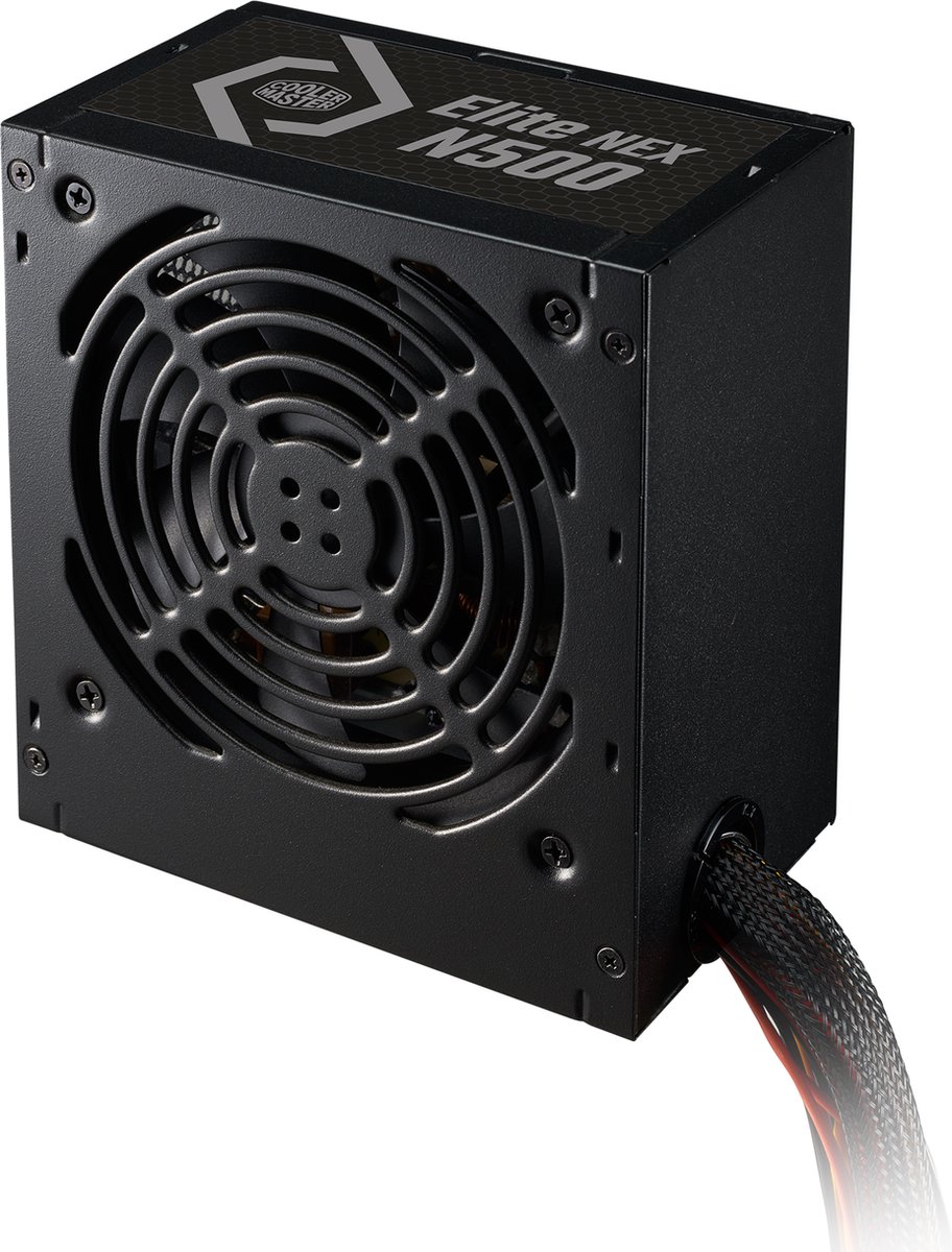 Cooler Master Elite Nex 230V 500 Power Supply Unit 500 W 24-Pin Atx Zwart voeding - afbeelding 2