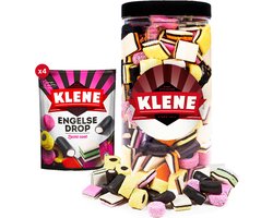 Klene Engelse Drop - dropsnoep in herbruikbare bokaal - 1080g