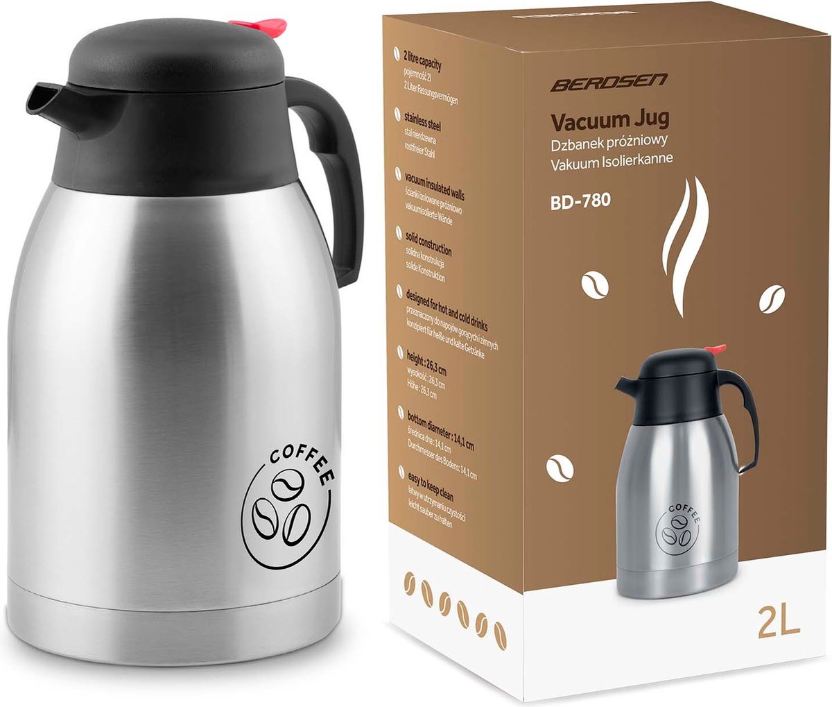 Berdsen BD-780 vacuüm koffiekan -2 l