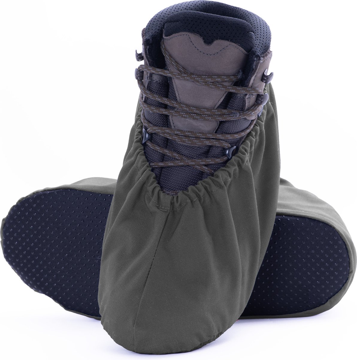 Nesto's® Herbruikbare Overschoenen - Wasbaar - Anti Slip - Schoenovertrek - Schoenhoesjes - Herbruikbaar - Nylon - Maat 43-46 - Grijs