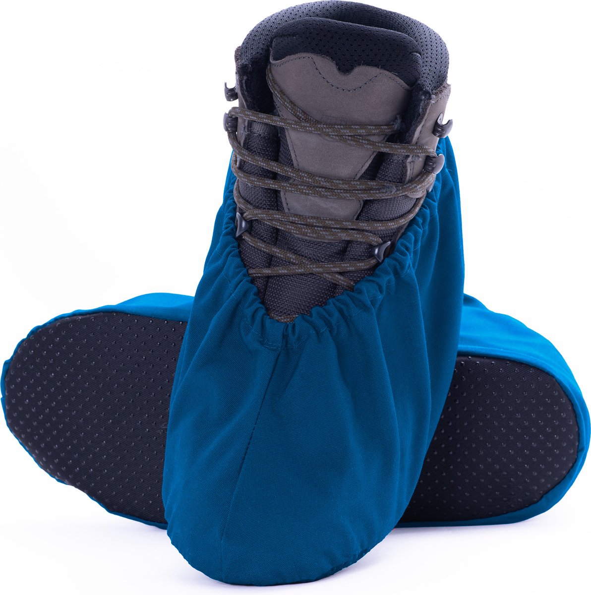 Nesto's® Herbruikbare Overschoenen - Wasbaar - Anti Slip - Schoenovertrek - Schoenhoesjes - Herbruikbaar - Nylon - Maat 43-46 - Licht Blauw