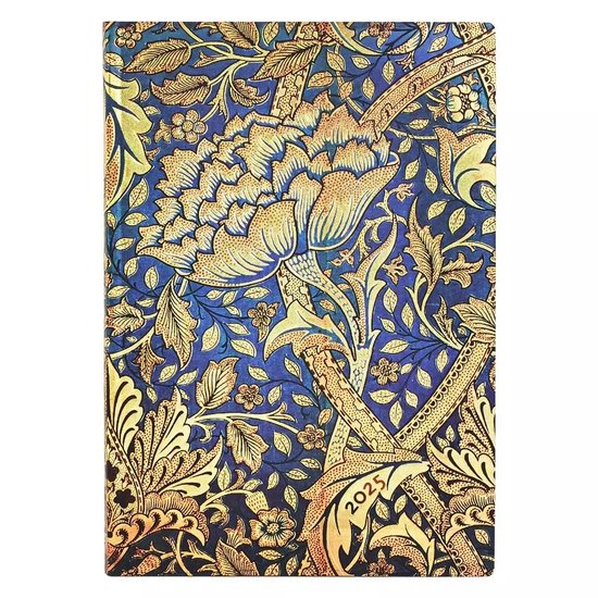 Foto: William morris morris windrush william morris midi 12 month horizontal softcover flexi dayplanner 2025 elastic band closure 