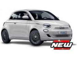 foto van Bburago - Modelauto - Fiat 500 E 2021 Wit