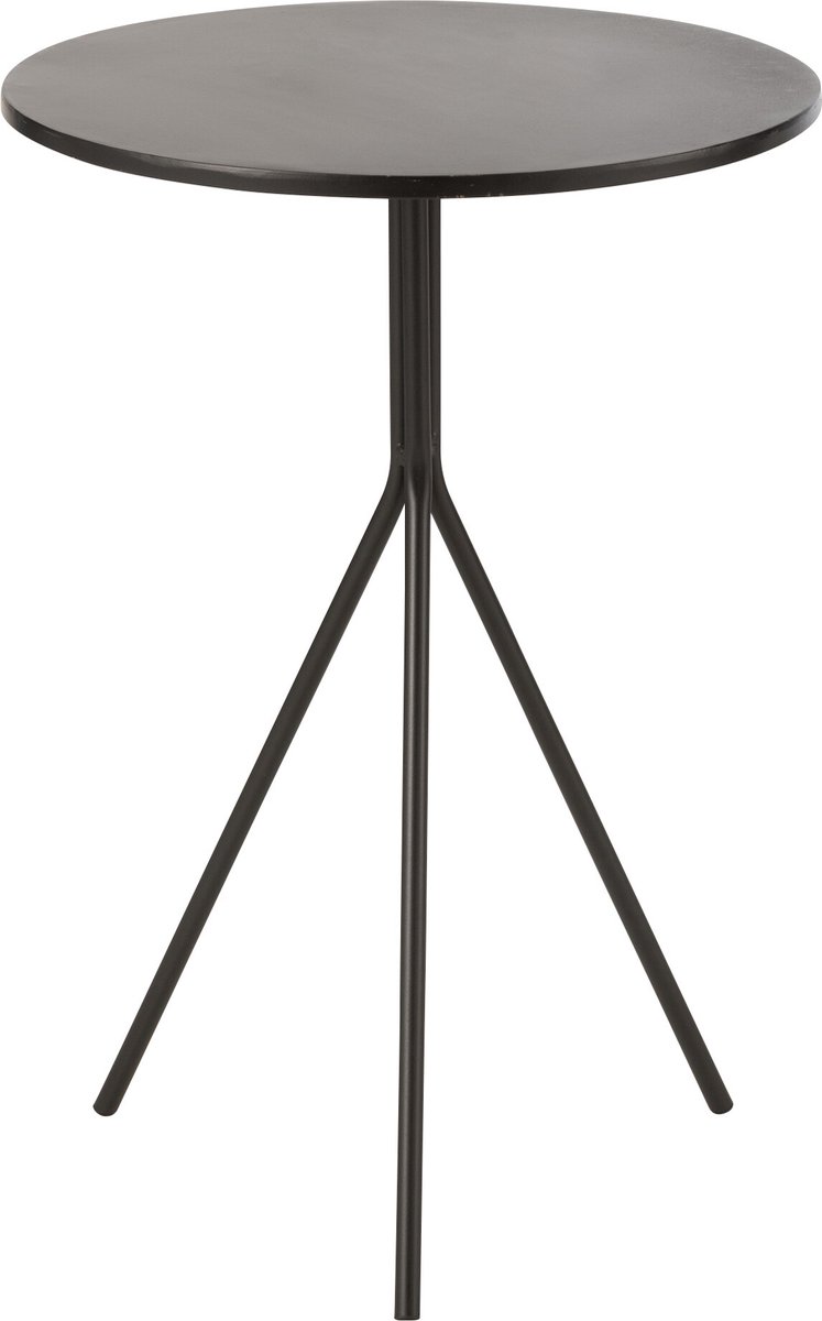 J-Line salontafel Rond - metaal - zwart