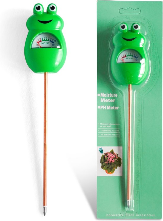 Foto: Gt classics vochtmeter kamerplanten kikker oog watermeter voor planten gt classics