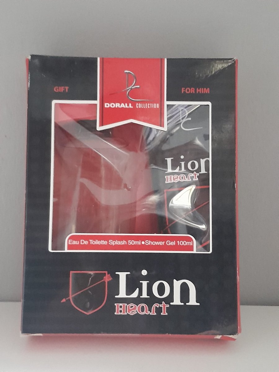Goedkoopste Dorall Collection Lion Heart giftset geschenkset for him eau de toilette shower gel