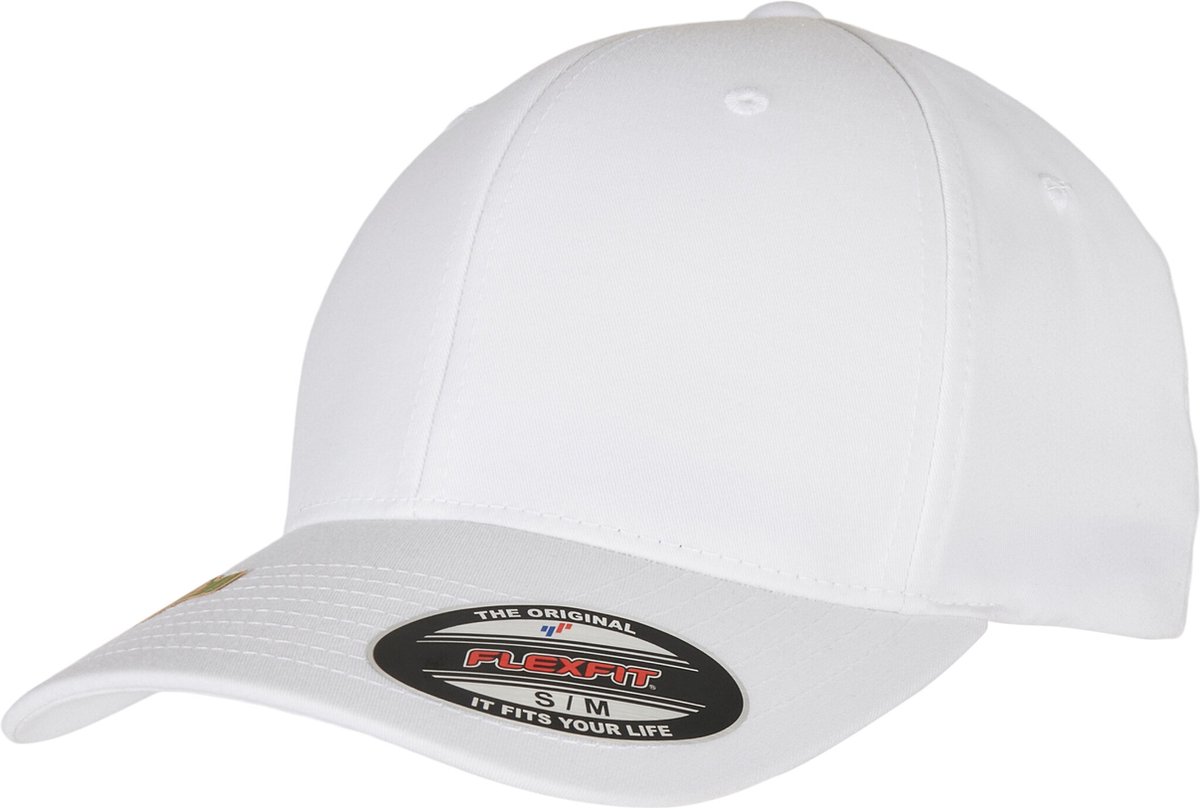 Urban Classics - Recycled Polyester Flexfit pet - S/M - Wit