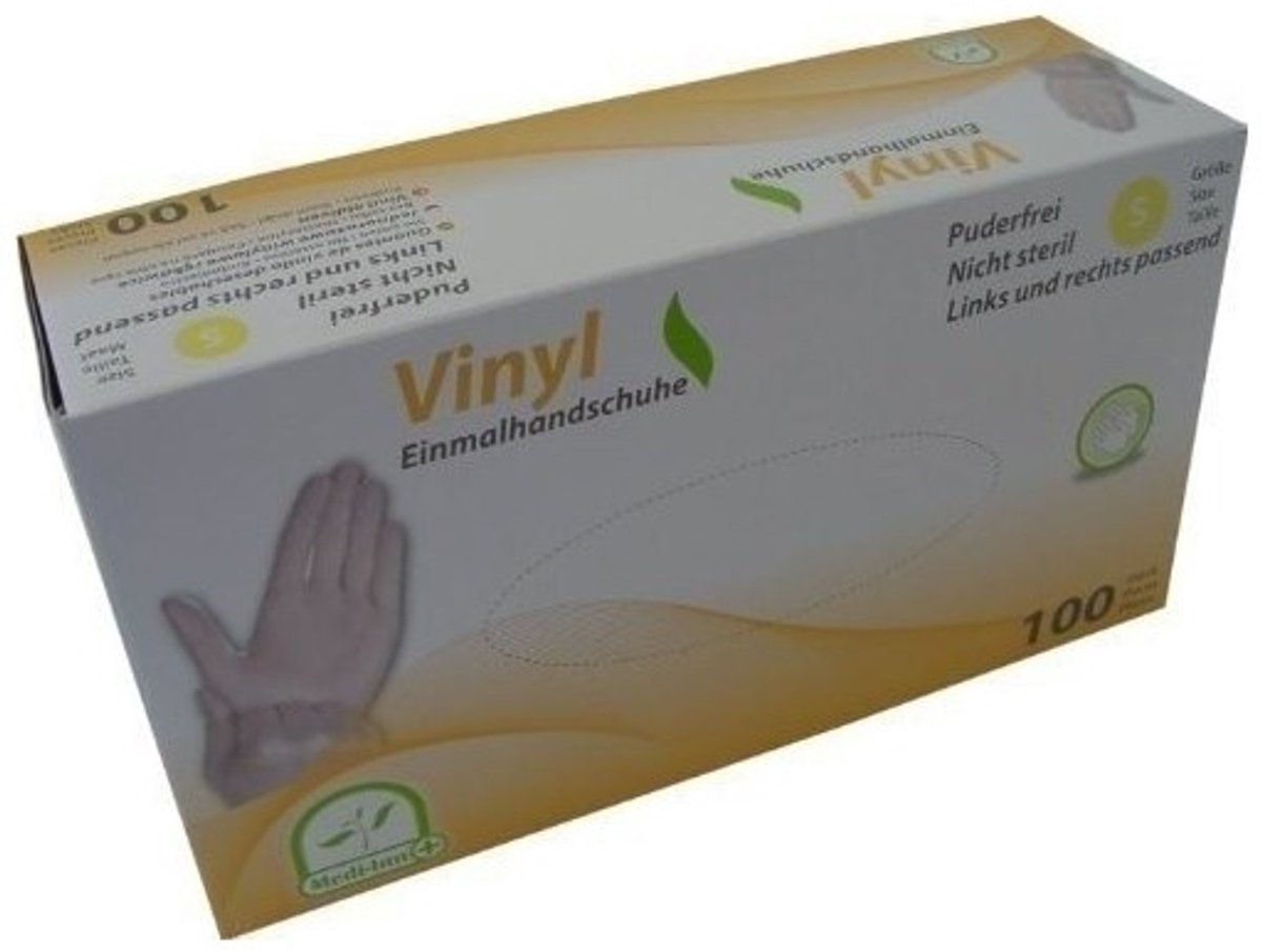 Medi-Inn wegwerphandschoenen Vinyl S 100