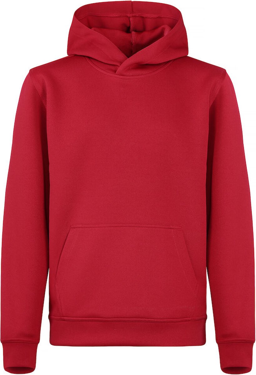 Clique Basic Active Hoody Junior 021067 - Rood - 110-120