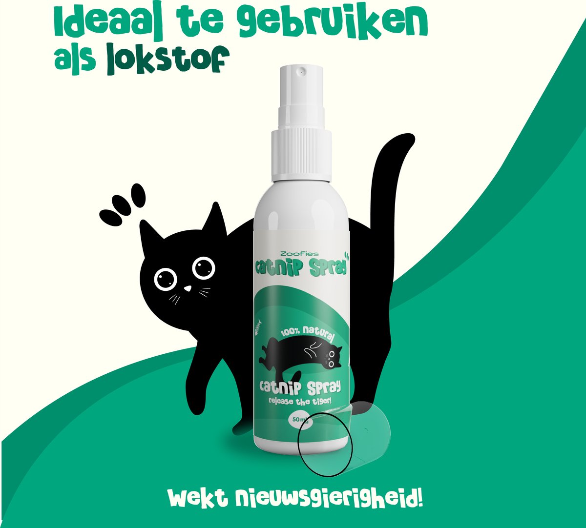 Zoofies Zoofies Catnip Spray kattenkruid spray - afbeelding 3