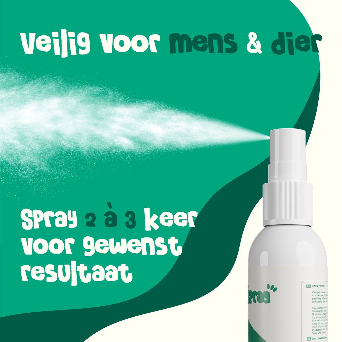 Zoofies Zoofies Catnip Spray kattenkruid spray - afbeelding 5