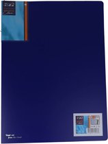 HFP Showmap - A4 - Blauw - 20 tassen