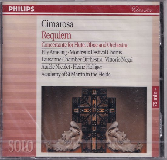 Cimarosa: Requiem, Concertante / Ameling, Nicolet, Holliger