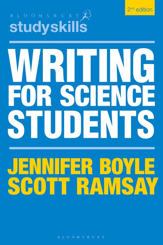 Bloomsbury Study Skills- Writing for Science Students - cover