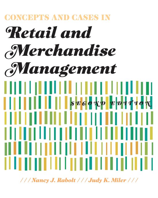 Concepts And Cases In Retail And Merchandise Management - cover