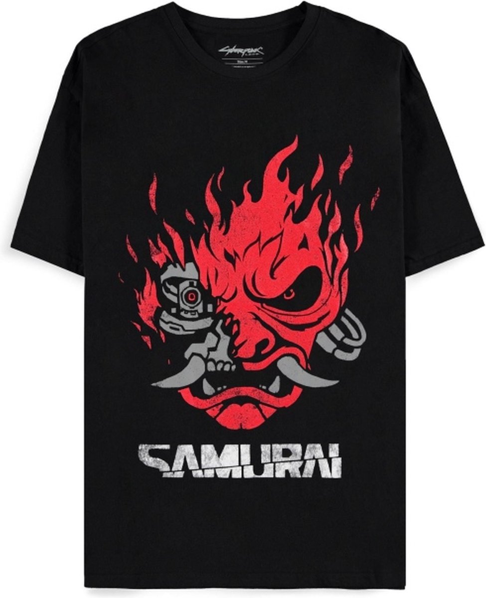 Cyberpunk Samurai - Bandmerch Heren T-shirt - zwart - M