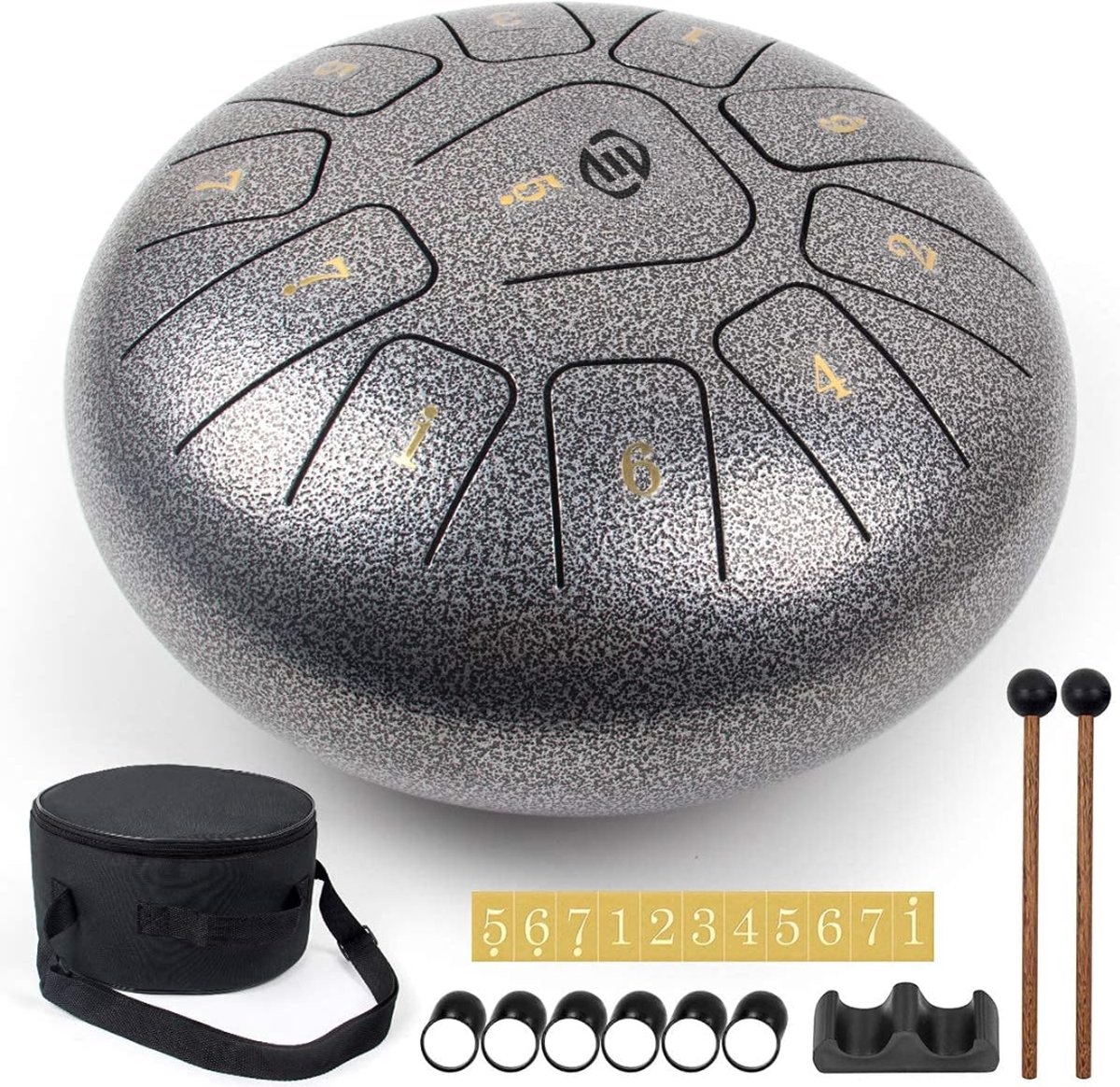Equivera Regentrommel - Rain Drum - Regentrommel voor Buitentuin - Chakra Trommel - Waterdicht - Meditatie - Yoga - Tuininstrument
