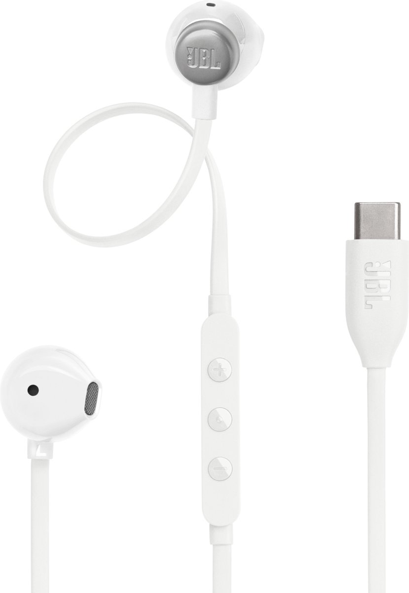 Bol.com JBL Tune 305C - USB-C Oordopjes voor iPhone 15, 16 & 17 - Bedrade In-ear met Microfoon - Oortjes Bedraad - JBL Pure Bass... aanbieding