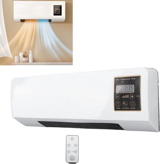 Ventilateur Marley MEnV180 – échangeur De Chaleur Air Frais Avec Télécommande – Blanc