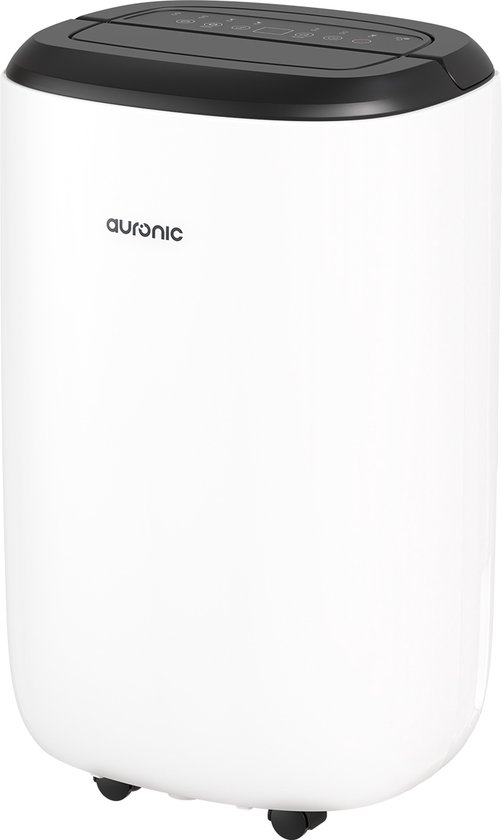 Auronic Luchtontvochtiger en Luchtreiniger - Pro Plus Series - Slaapkamer en Woonkamer - Ontvochtigt 10L per dag in Huis - Was-droog functie - Vochtvreter voor in Huis - Wit