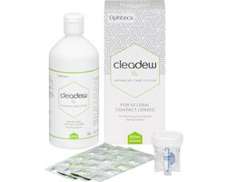 Cleadew SL 300ml + 30 tabletten - lenzenvloeistof voor sclerale contactlenzen