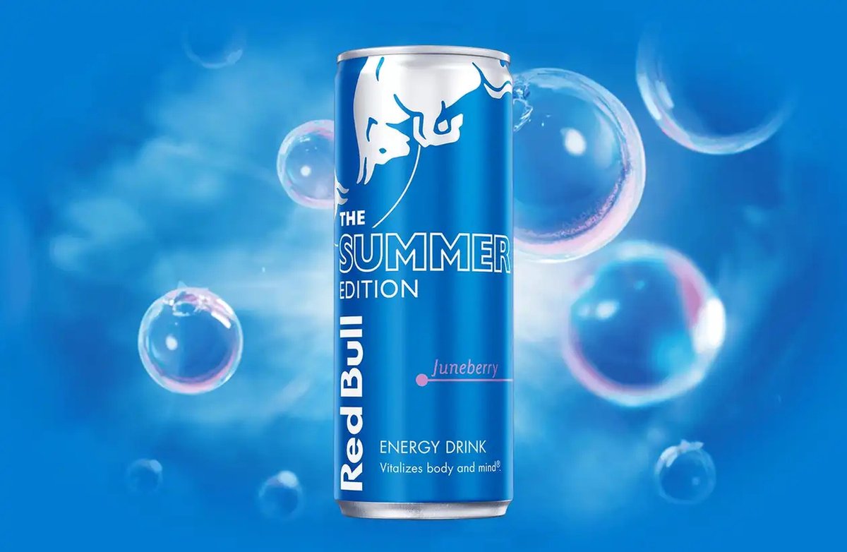 Goedkoopste Red Bull - Sea Blue Edition (Juneberry) - 12x 250ml