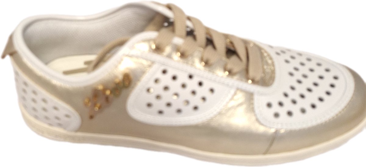 MOSCHINO SNEAKER-SMILE-PLA/SOFT.BIANCO-SIZE 37