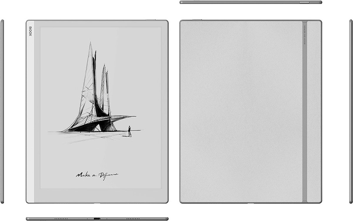 2e Kansje BOOX Go 10.3 - E-inkt e-book reader, teken tablet, - afbeelding 3
