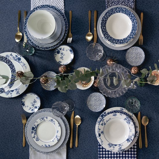Laura Ashley Blueprint Collectables Serviesset - Servies - 4 persoons - 16 Delig van Laura Ashley — afbeelding 2