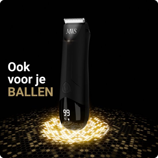 Bodygroomer Mannen - Shaver voor Schaamstreek & Lichaam - 100% Veilig - Body Trimmer Heren - Skinsafe
