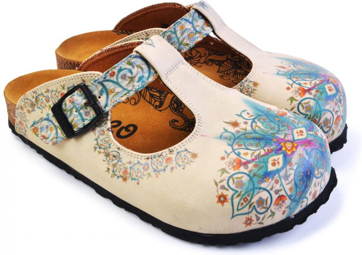 GOBY Clogs met Patroon Handgemaakt Premium Kwaliteit