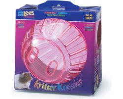 Lees Kritter Krawler hamsterbal - Diverse kleuren standaard - 18 cm diameter