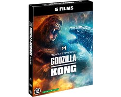 Godzilla Kong MonsterVerse - 5 Films Collection (DVD)