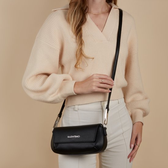 VALENTINO Sac à épaule Conscious Re Flap Bag Nero Noir